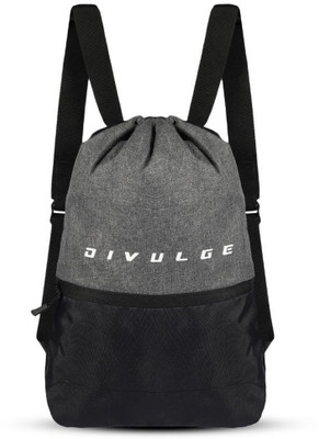 divulge Stylish Backpavk For Men & Women 10 L Backpack(Grey)