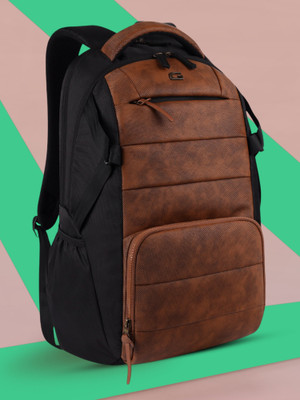 Gear Aspire 32 L Trolley Laptop Backpack(Brown, Black)