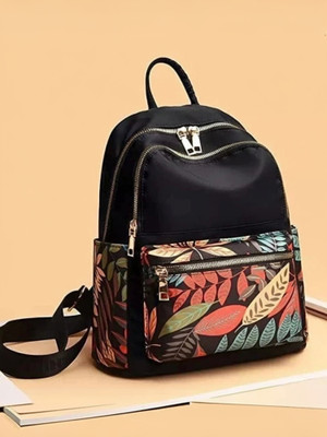 Chandan College Bag for Girls , Women 15 L Backpack(Black)