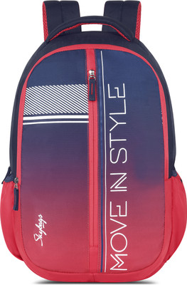 SKYBAGS GRAD 04 LAPTOP BP NAVY RED 30 L Laptop Backpack(Red)