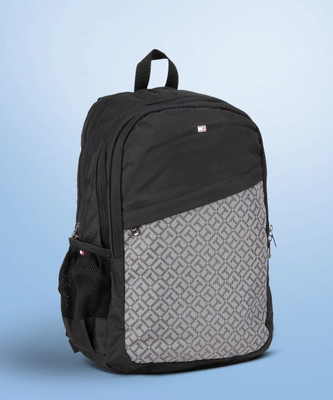 TOMMY HILFIGER 600D 19.53 L Laptop Backpack(Black)