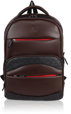 jir fashion Stylish Travel Business College School Bag Fits up to 15.6 inch 30 L Laptop Backpack(Brown)