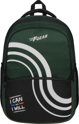 F GEAR Surf Spruce Black 30 L Backpack(Green, Black)