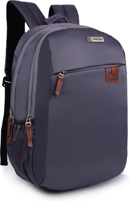 Tracker TRK-501 30L Water-Resistant Laptop Backpack for School, College, Office 30 L Laptop Backpack(Grey)