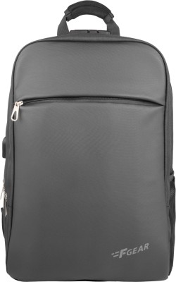 F GEAR Harvey Matt Grey 25 L Laptop Backpack(Grey)