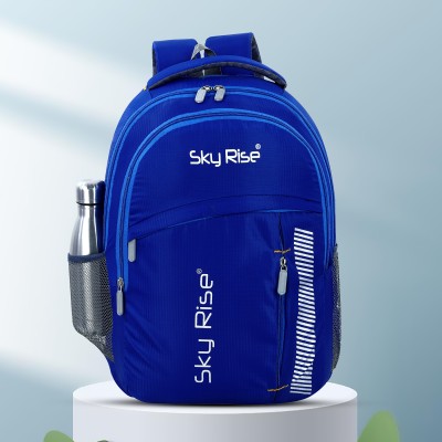 SKY RISE Large 35 L Backpack Medium Unisex College & School Bags 35 L Laptop Backpack(Blue)