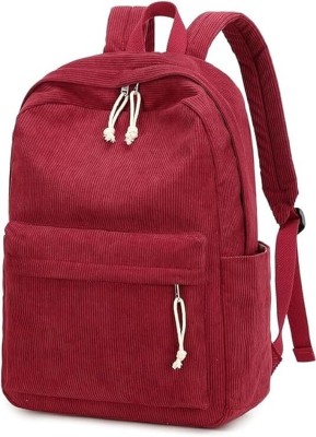 SNTREND Stylish & Trendy Maroon Backpack for Women's & Girls 20 L Backpack(Maroon)