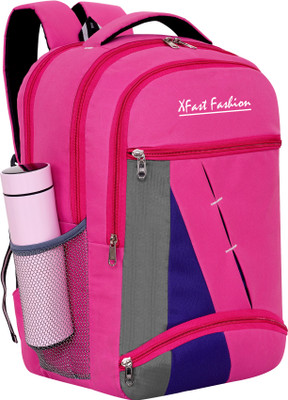 Xfast fashion Laptop Bag for Girls boys Stylish / Trending Backpack / School Bag Waterproof 33 L Laptop Backpack(Pink)