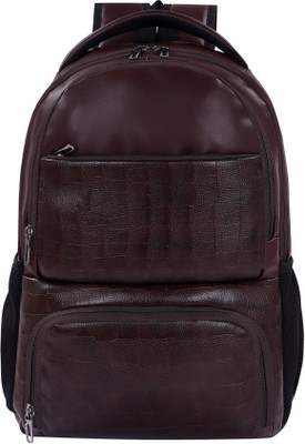 IMPEX Waterproof Laptop Backpack unisex Bag for Office/School/Collage/Laptop 30 L Laptop Backpack(Brown)