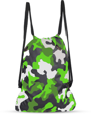 divulge MILITARY GREEN DRAWST CAMOOO_11 18 L Backpack(Green)