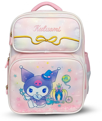 Sageware 3D Cartoon Backpack for Girls Stylish Lightweight School & Tuitions Bag 24 L Backpack(Pink)