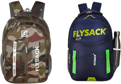 FLYSACK Everyday Versatile Casual Durable Stylish Multi-Purpose Classic Backpack 35 L Backpack(Multicolor, Blue)
