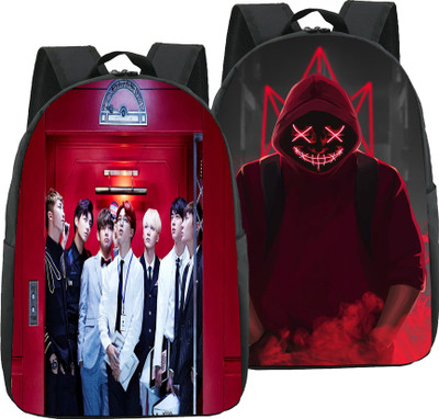 khatushyam collection DGTL-03+DEVIL-COMBOb 30 L Laptop Backpack(Blue)