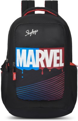 SKYBAGS MARVEL SCHOOL BACKPACK BLACK 30 L Backpack(Black)