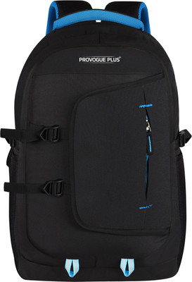 PROVOGUE PLUS Waterproof Febric ASHPER Unisex Casual Office Bag With Designer Front Pocket 40 L Laptop Backpack(Black)