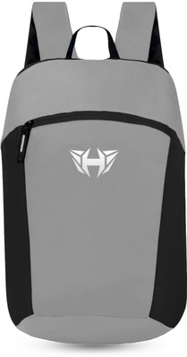Hemes Small Bag for Daily Use Gym & Sports Bag, Mini Backpack With Front Zipper Pocket 12 L Backpack(Grey)