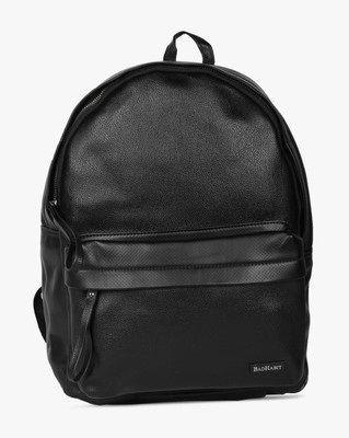 BAD HABIT Textured Backpack with Adjustable Straps - 23 L (Black) 23 L Backpack(Black)