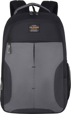 WILDHORN Backpack for Men & Women 33.95 L Laptop Backpack(Black, Grey)