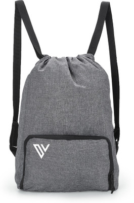 divulge Maxin Backpack Meteor Drawstring Bag PUNCH Daypack, Drawstring bag, Sport Bag 19 L Backpack(Grey)