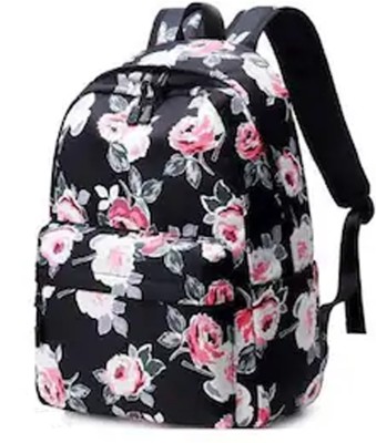khatushyam collection stylish school college tution casual travel for girls 30 L Backpack(Black)