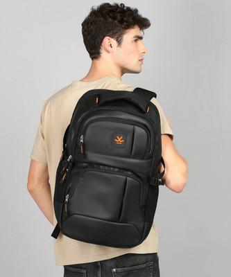 WROGN Discovery Unisex Bag with rain cover Office/School/College/BusinessA-35L 35 L Backpack(Black)