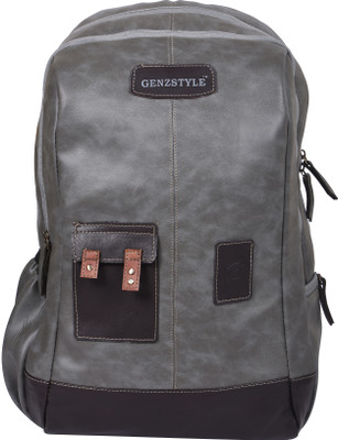 GenZstyle HIDE Design with 5 Pocket 35 L Laptop Backpack(Grey)