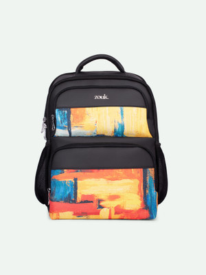 ZOUK Abstract Amaze Consultant Backpack 18.7 L Laptop Backpack(Multicolor)