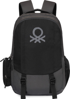 United Colors of Benetton TURF 24 L Laptop Backpack(Grey)