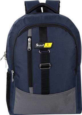 Skysun 30 Ltrs Laptop Casual Waterproof Backpack Fits Up to 15 Inch Laptops (Blue) 30 L Laptop Backpack(Blue, Grey)