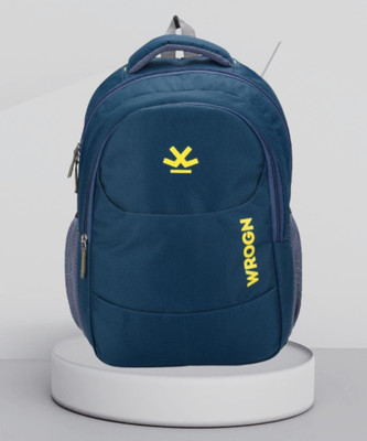 WROGN Axe Unisex college/school/travel 35 L Backpack(Blue)
