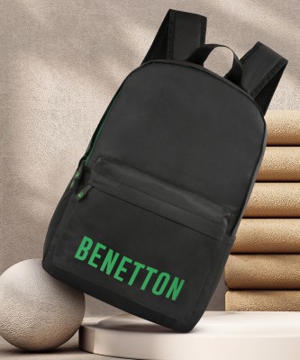 United Colors of Benetton Willow 12 L Backpack(Black)