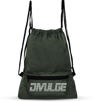 divulge Drawstring bags 18 L Backpack(Green)