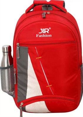 jir fashion Casual Bag Waterproof School Bag Waterproof /Backpack/ School Bag (black 35l) 35 L Backpack(Black)