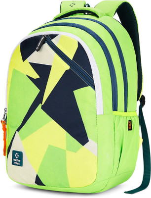 NASHER MILES Modern Art | 3 Compartments | Rain Cover | Casual | College | School 45 L Laptop Backpack(Green)