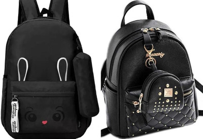 khatushyam collection A_BLK_- BN_-1_6 & pc35_abc 30 L Backpack(Black, Black)