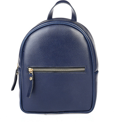 khatushyam collection leather look blue backpack_1b 5 L Laptop Backpack(Black)