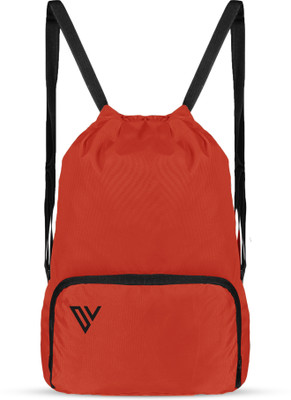 divulge Maxin Backpack Meteor Drawstring Bag PUNCH Daypack, Drawstring bag, Sport Bag 19 L Backpack(Orange)