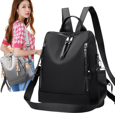 speginic Elegant Anti-Theft Black Backpack for Girls Women Daily Travel Use 25 L Backpack(Black)