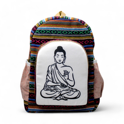 Gau Sudh Buddha Bagpack 10 L Backpack(Multicolor)
