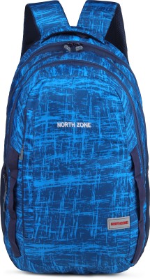 NorthZone Water Resistant Travel Bagpack/College Backpack/School/Office with Rain Cover 35 L Backpack(Blue)