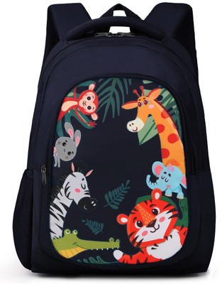 Frantic Waterproof Polyester 26 L School Backpack School Bag Daypack Picnic Bag 26 L Backpack(Blue)