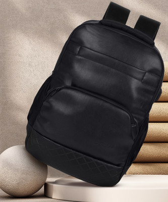 F Gear Luxur V2 Black 27 L Laptop Backpack(Black)