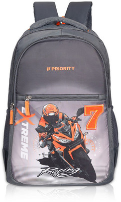 Priority Trident 001 College Bag DGR 38 L Backpack(Grey)