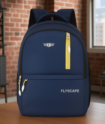 Flyscape unique navy blue backpack 30 L Backpack(Blue)