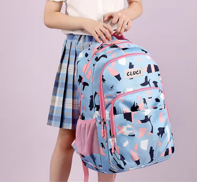 Cluci New Stylish Trendy School BagTution Bag College Waterproof Backpack Girls&Women 30 L Backpack(Blue)