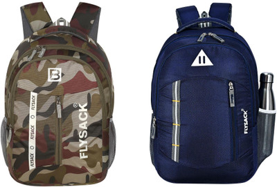 FLYSACK Everyday Versatile Casual Durable Stylish Multi-Purpose Classic Backpack 35 L Backpack(Multicolor, Blue)