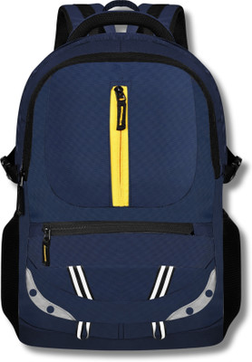 HOLME'S Backpack High Class Durable Backpack/Stylish Trend/college/Office 1070 35 L Backpack(Blue, Yellow)