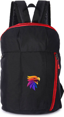 Cp Bigbasket Multicolor-Eagle-RedZip-Bag_10 12 L Backpack(Black, Red)