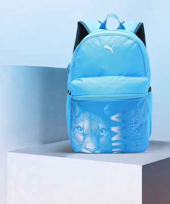 PUMA Cat Backpack 18.48 L Laptop Backpack(Blue)