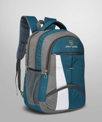 urban carrier Medium Grey White Unisex College & School Bags 45 L Laptop Backpack(Multicolor)